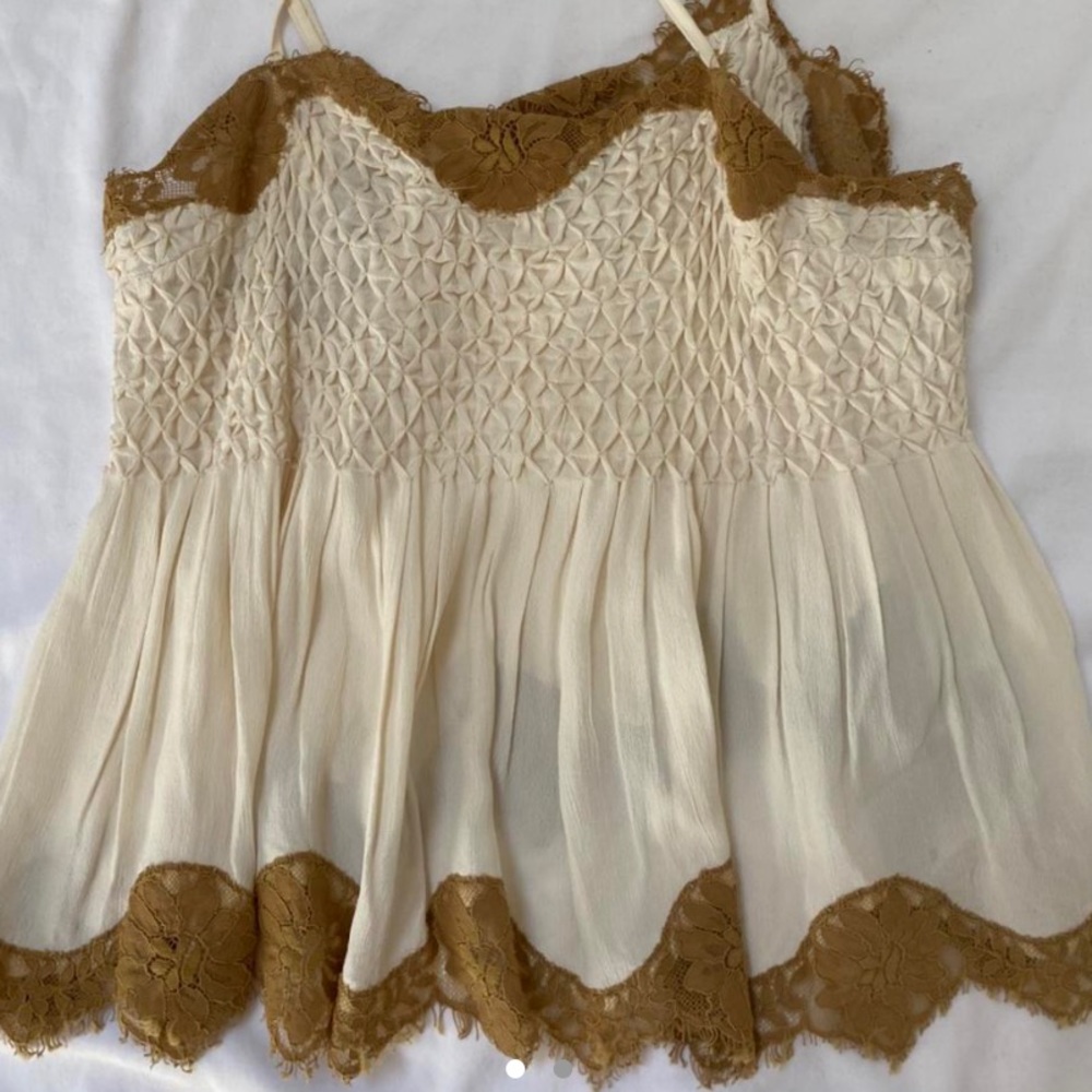 Babydoll lace cami